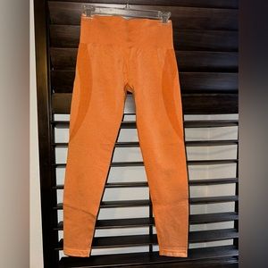 Hardly worn NVGTN contour leggings - orange